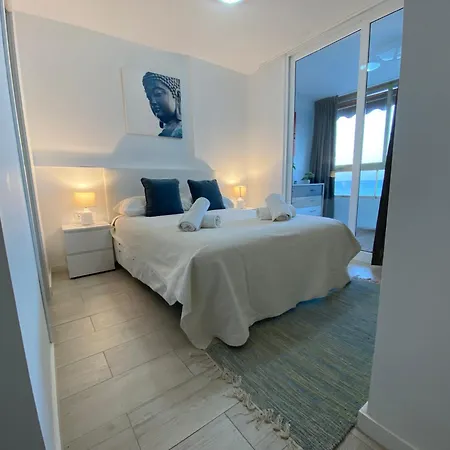 Apartamento Ensueno 1a Linea Playa Poniente 6 Pax Parking Wifi Y Ac *