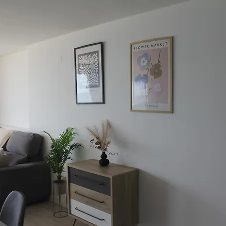 Ensueno 1a Linea Playa Poniente 6 Pax Parking Wifi Y Ac * 貝尼多姆